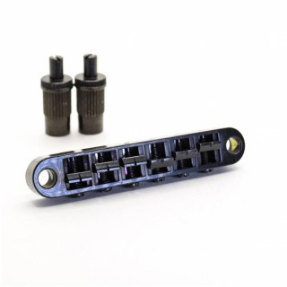 PAXPHIL BM003 NI NI T-O-MATIC BRIDGE, SET, W/POST MB003, NI - ��������������� Tune-o-Matic