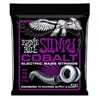 ERNIE BALL 2731 - ������ ��� ���-������ Cobalt Bass Power Slinky (55-75-90-110)
