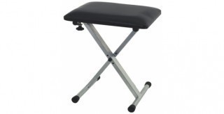 GEWA Keyboard Bench Silver Grey - ���� ��� ����������� �-��������