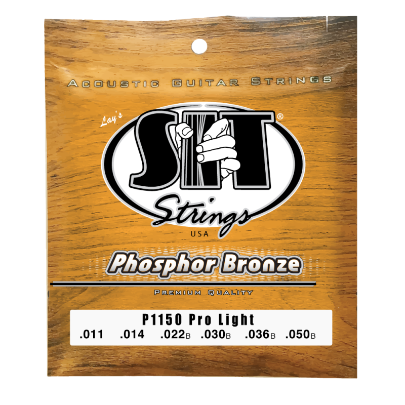 SIT P1150 - ������ ��� ������������ ������, Phosphor Bronze Pro Light, 11-50