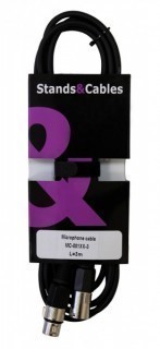 STANDS & CABLES MC-001XX-3 ����������� ������ ����������, XLR-XLR, ����� 3 �����