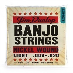 Dunlop DJN Banjo Nickel Light - Nickel 09-20 ������ ��� ������, ������������� �����