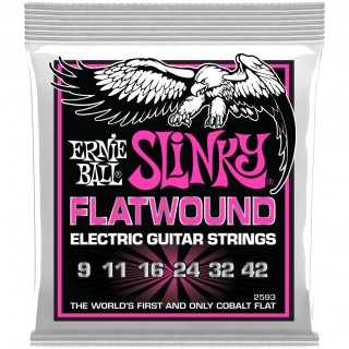 ERNIE BALL 2593 Slinky Flatwound Super 9-42 - ������ ��� �������������