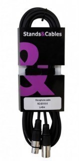 STANDS & CABLES MC-001XX-5 ����������� ������ ����������, XLR-XLR, ����� 5 ������