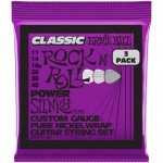 ERNIE BALL 3250 - ����� �� 3� ���������� ��� ������������� Power Slinky Classic RnR Pure (11-48)