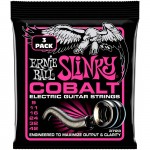 ERNIE BALL 3723 - ����� �� 3� ���������� ��� ��. ������ Super Slinky Cobalt (9-42)
