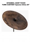 ISTANBUL AGOP TCH20 CUSTOM/TURK ������� China 20"
