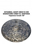 ISTANBUL AGOP CBOC18 OM SIGNATURE CINDY B. SANTANA ������� Crash 18"