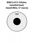 REMO CS-0113-10 Batter, Controlled Sound, Smooth White, 13