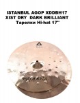 ISTANBUL AGOP XDDBH17 XIST DRY DARK BRILLIANT ������� Hi-hat 17"