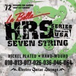 LA BELLA HRS-72 - ������ ��� 7-��� ������������� (010-013-017-026-036-046-064), �����, ���. ������, Hard Rockin' Steel
